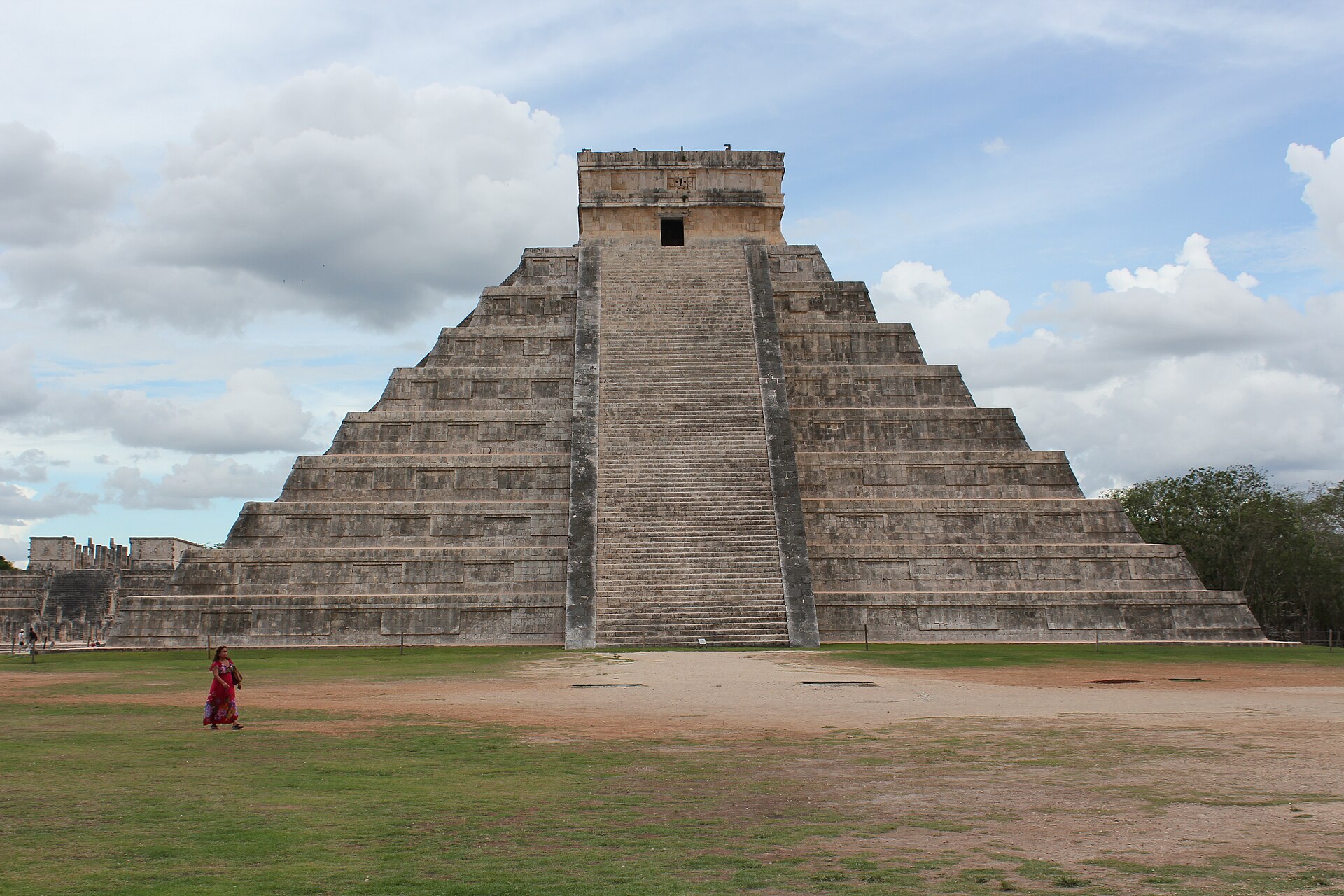La pyramide El Castillo à Chichén Itzá, au Mexique