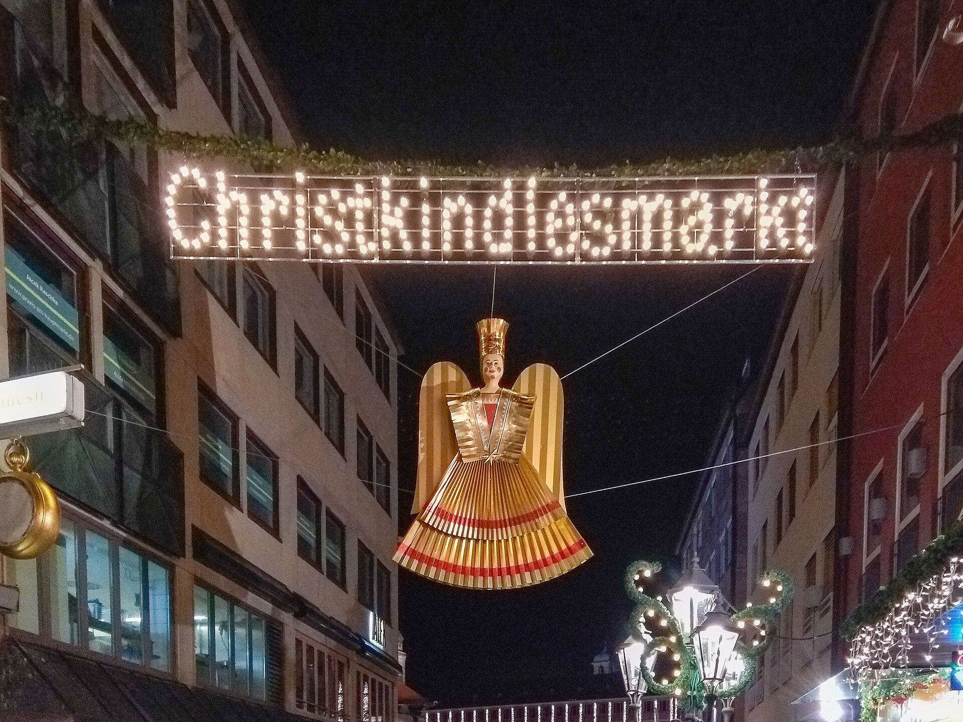 Le Christkindlesmarkt de Nuremberg en Allemagne