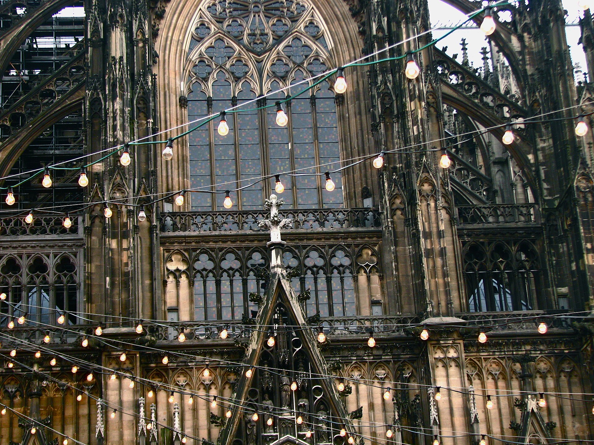 Le marché de Noël au pied de la cathédrale de Cologne