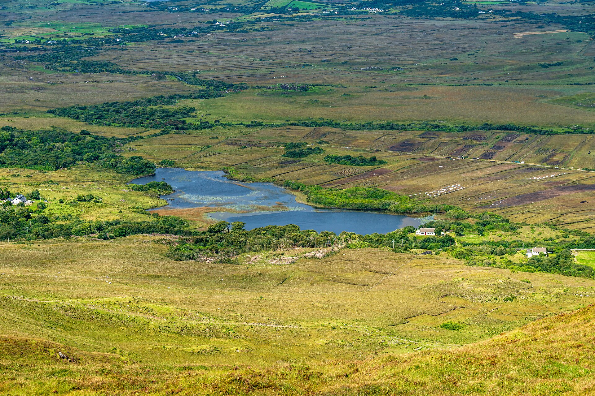 Les paysages du parc national du Connemara, en Irlande