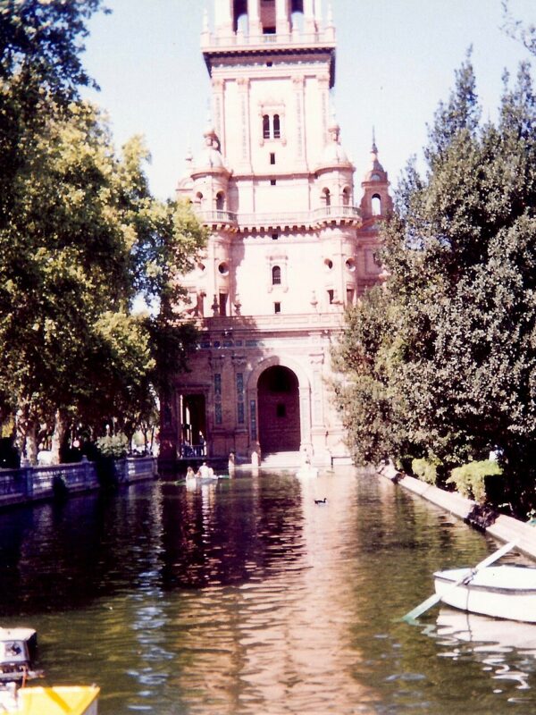 La Plaza de España à Séville, en Andalousie