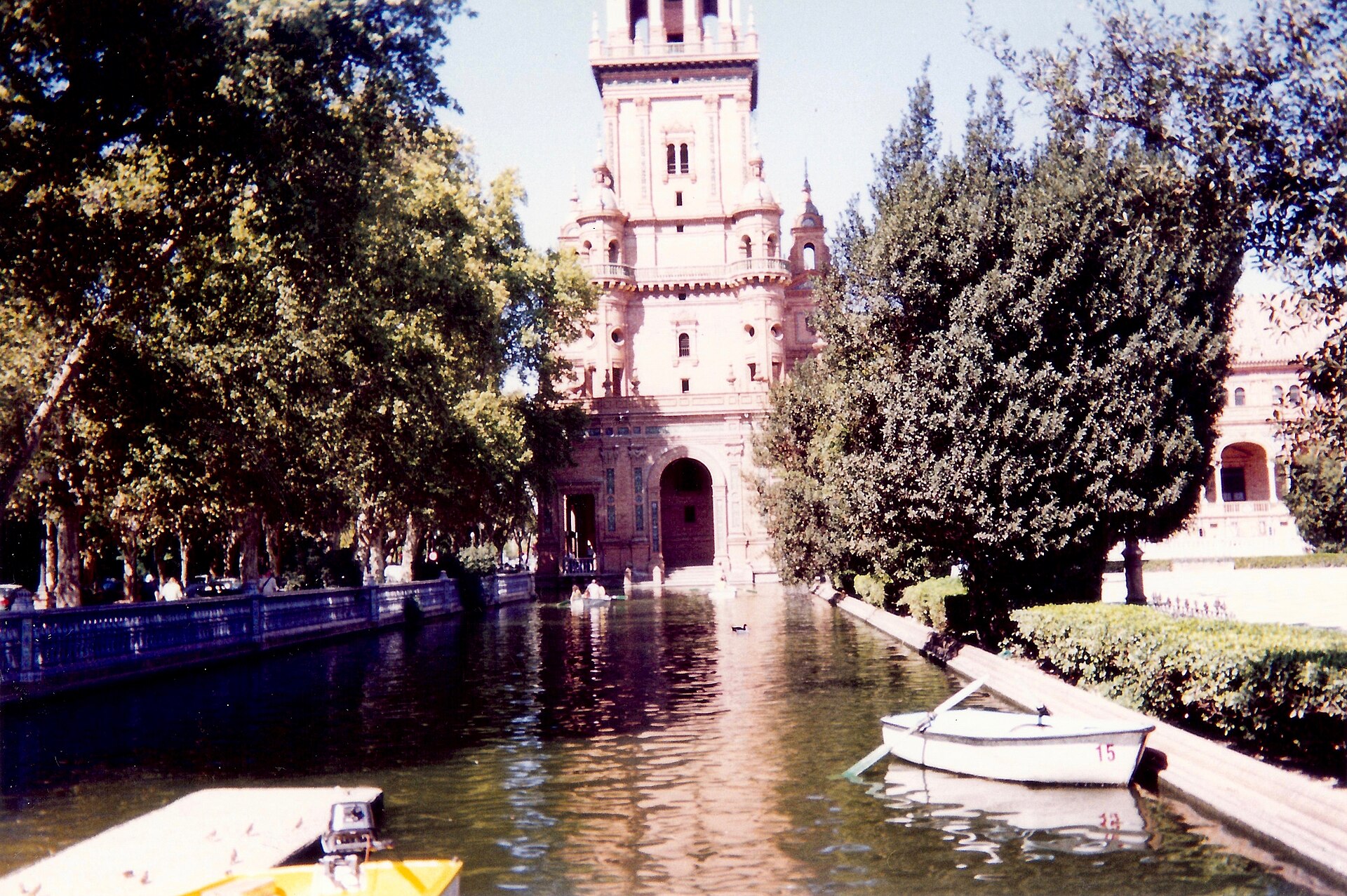 La Plaza de España à Séville, en Andalousie