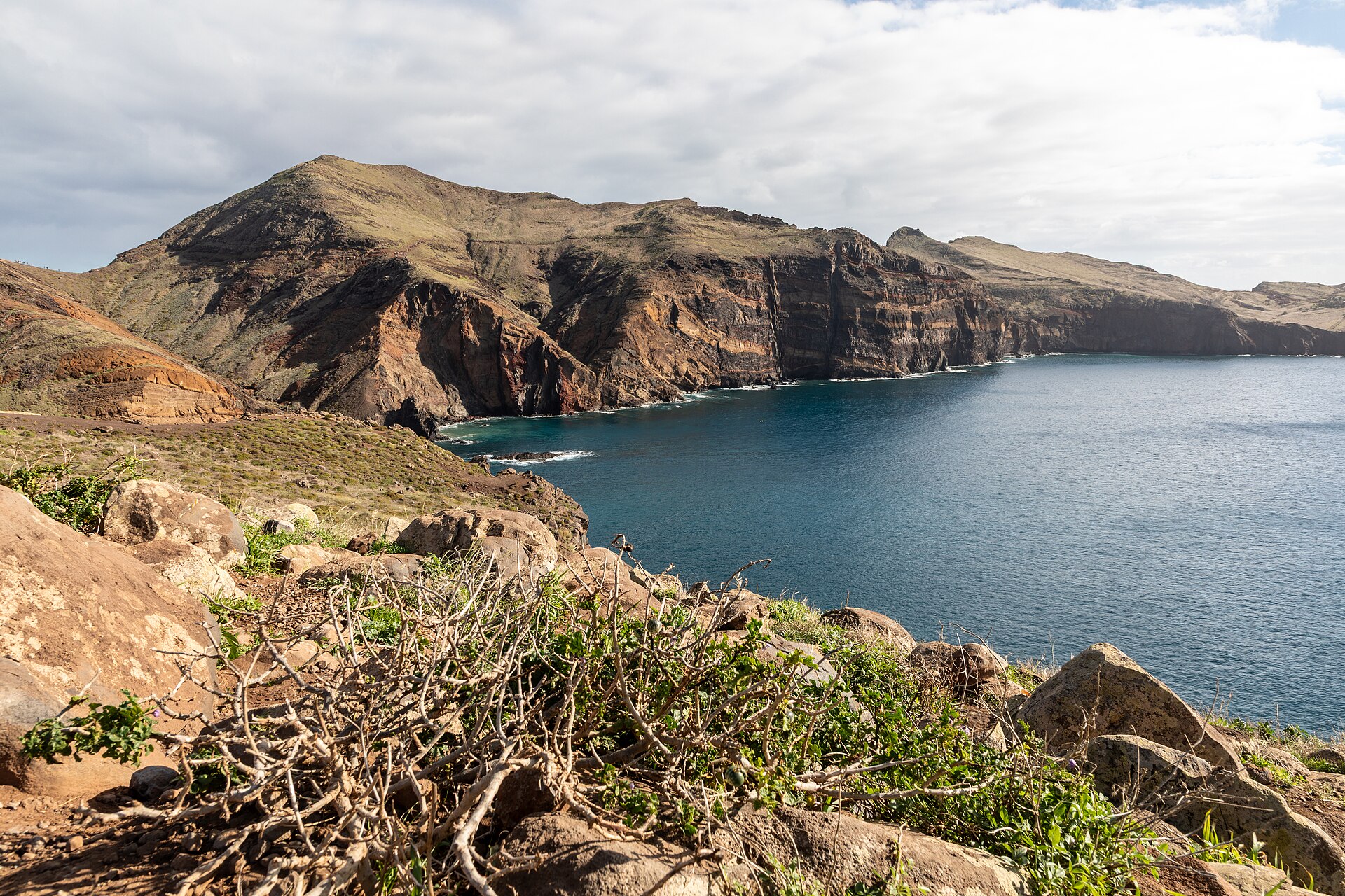 La pointe de São Lourenço à Madère