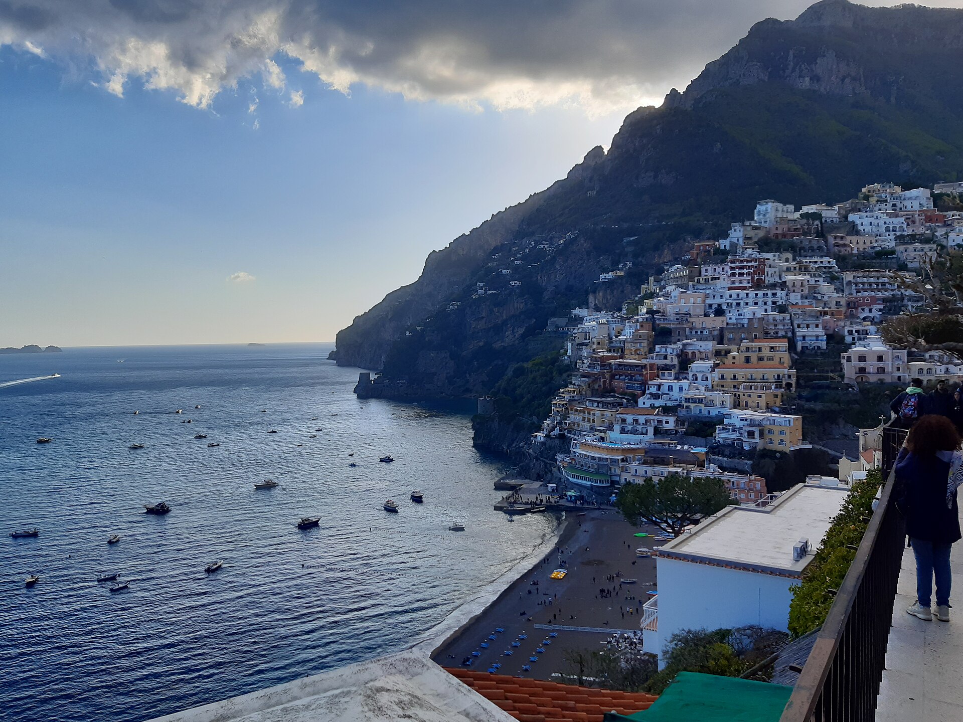Positano sur la côte amalfitaine, en Italie