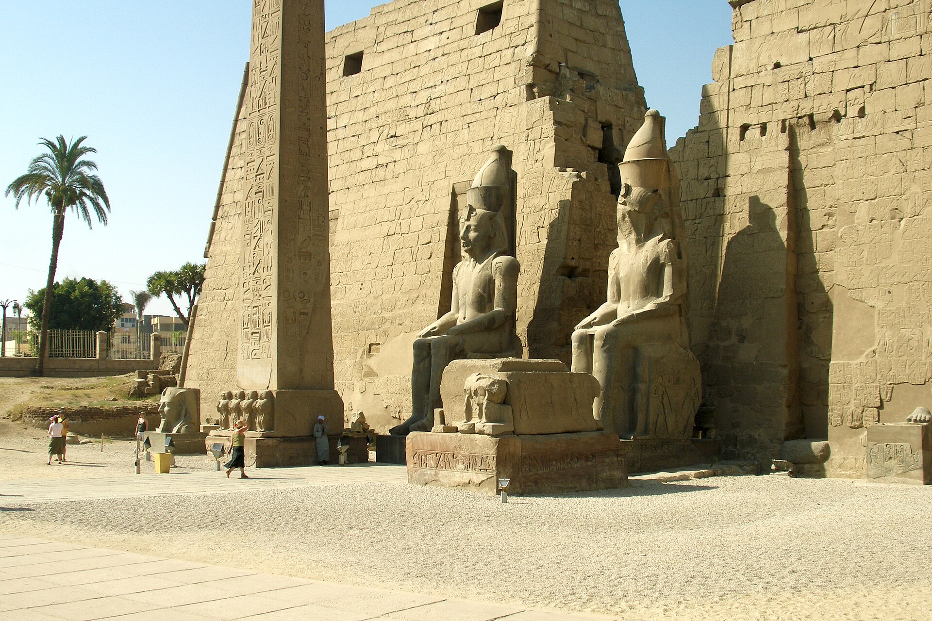 Le temple de Louxor, en Égypte