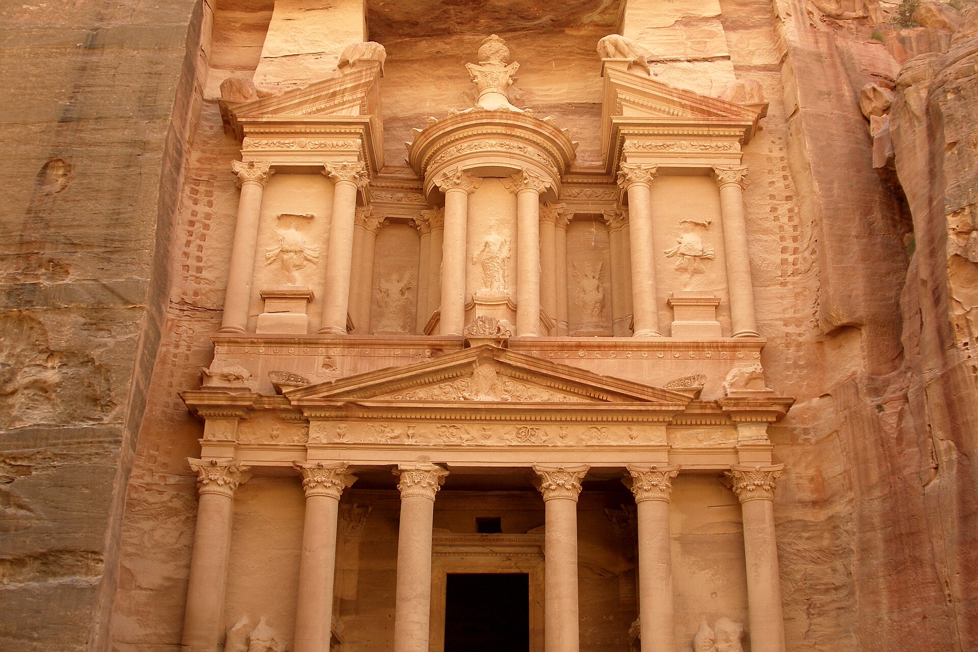Le Trésor de Pétra, en Jordanie