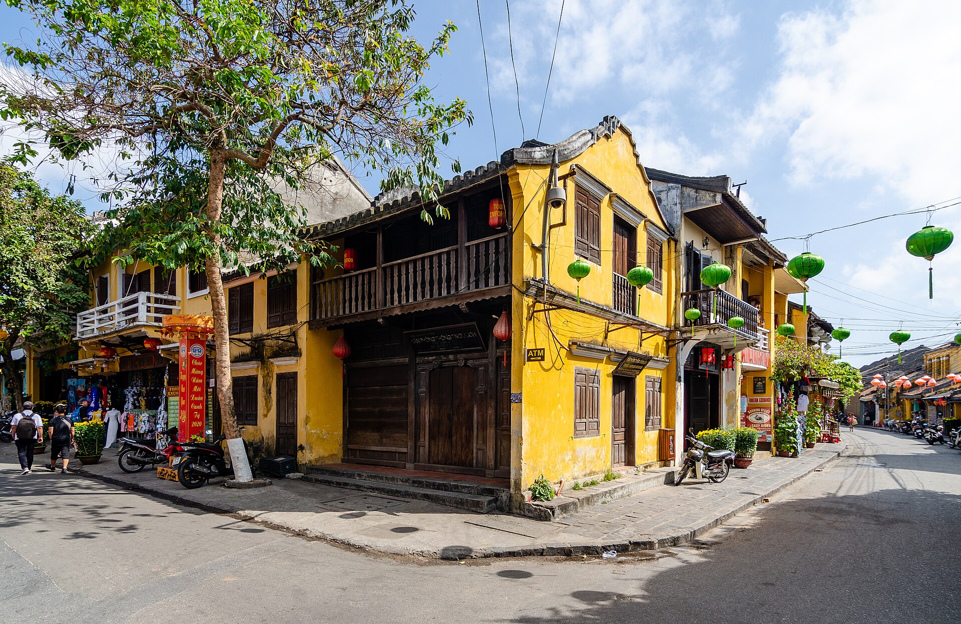 Les maisons de la vieille ville de Hội An, au Vietnam